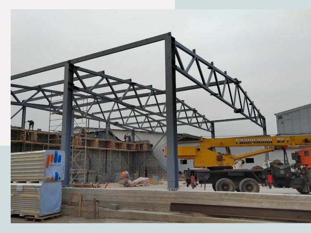 Строительство цехов в Новочеркасске