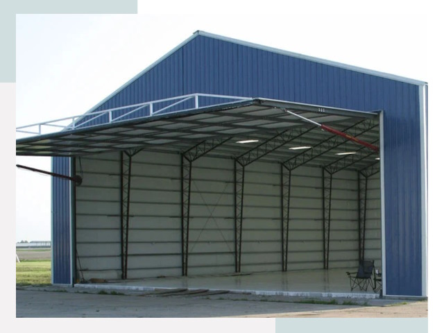 Прямо стенные ангары в Новочеркасске