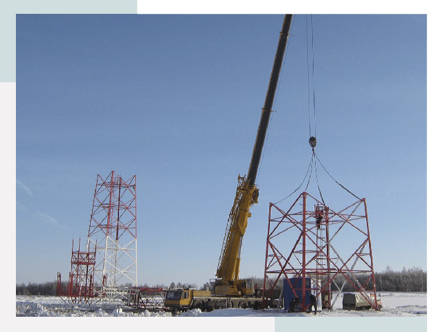 Монтаж вышек связи в Новочеркасске