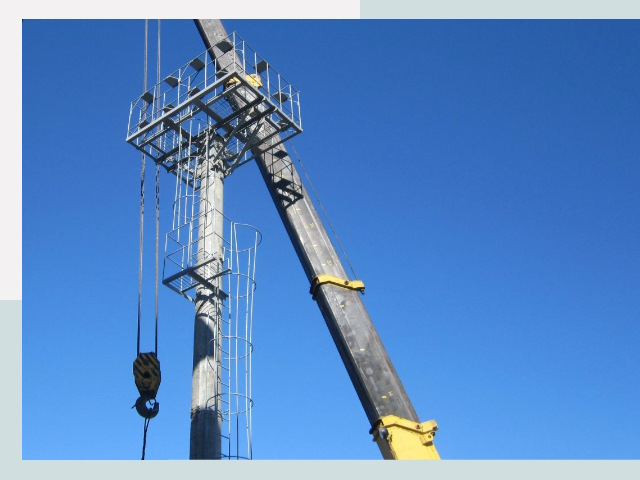 Монтаж осветительных мачт в Новочеркасск от 614 руб.