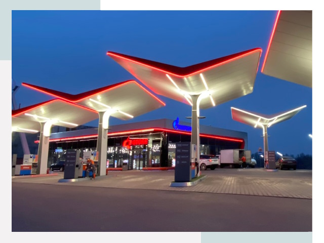 Навесы для АЗС в Новочеркасске