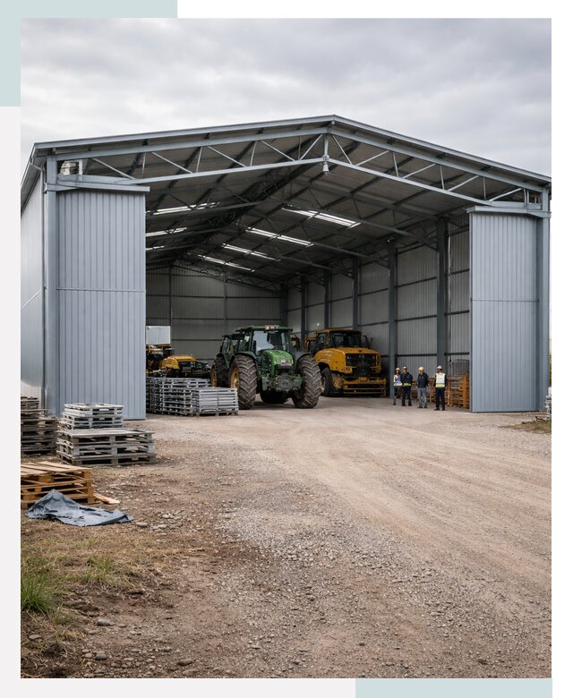 Ангары для сельхозтехники в Новочеркасске от 20468 р. | СтальСтрой-Нвч