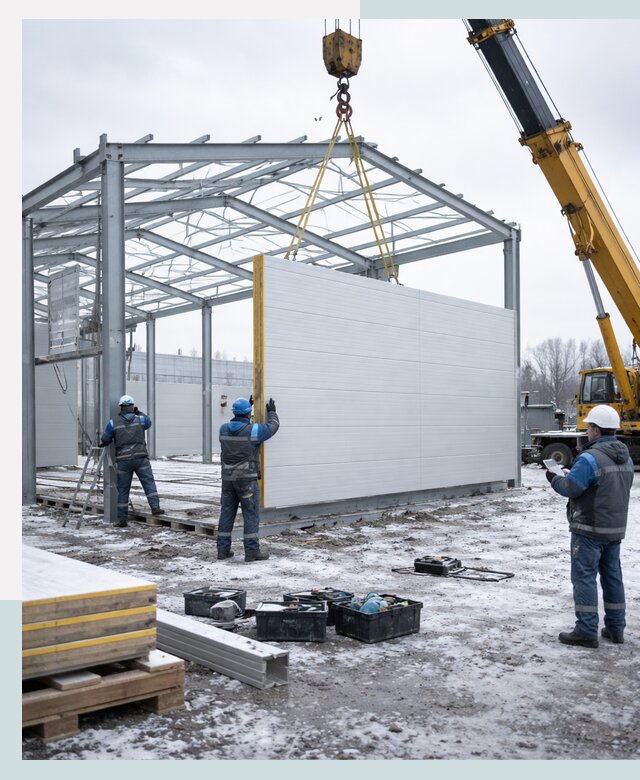 Строительство холодильных складов под ключ в Новочеркасске