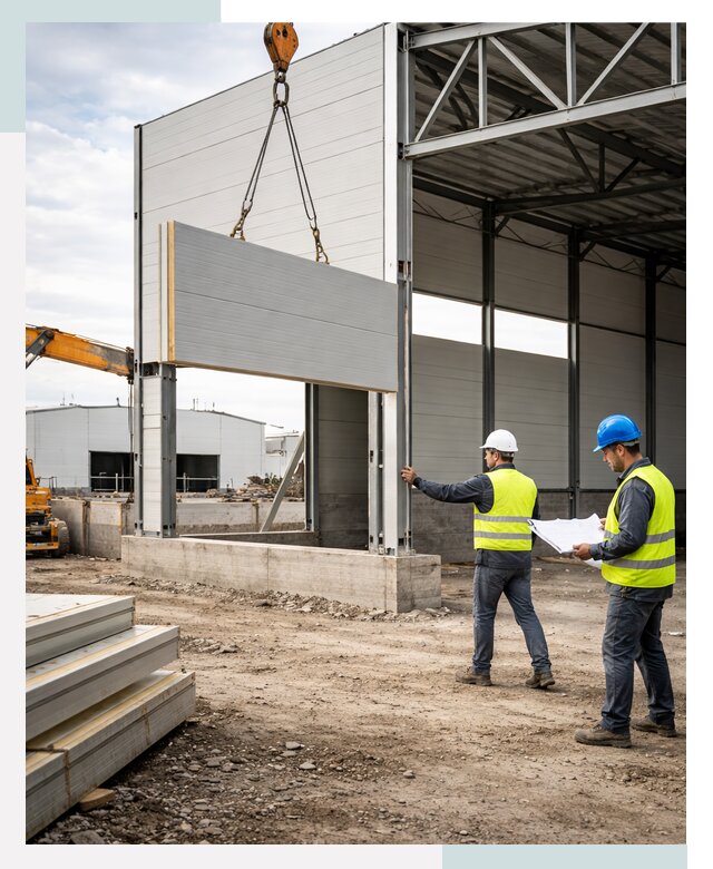 Склад из сэндвич панелей под ключ в Новочеркасске от 9722 р. | СтальСтрой-Нвч