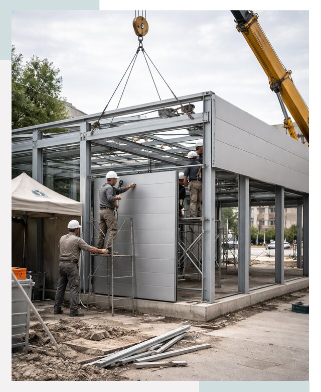 СтальСтрой-Нвч: торговый павильон под ключ в Новочеркасске от 35819 р.