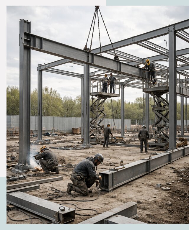 Строительство выставочных павильонов из металлоконструкций в Новочеркасске