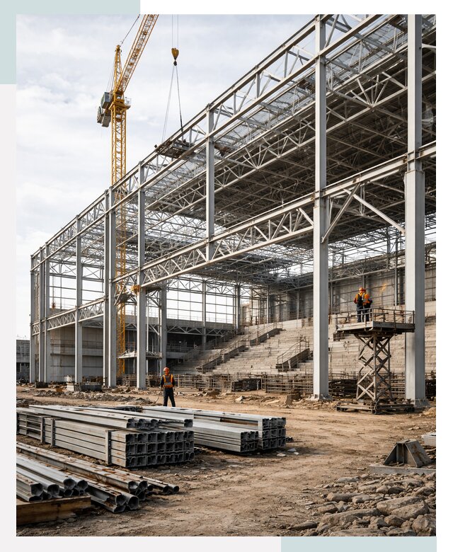 Строительство спортивных комплексов в Новочеркасске от 30702 р. | СтальСтрой-Нвч