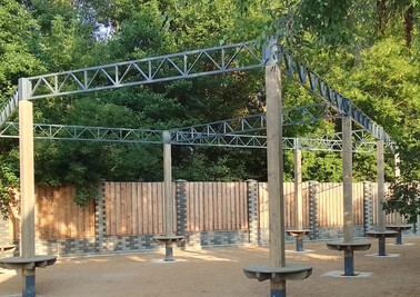 Терраса из металлоконструкций под ключ, проектирование, изготовление и монтаж от СтальСтрой-Нвч